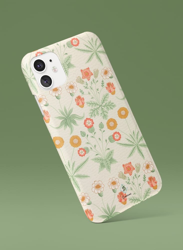 Daisies Slim Floral Phone Case Swevenne