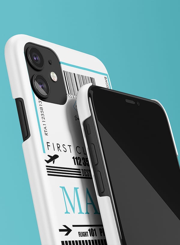 Chennai City Boarding Pass Phone Case Swevenne