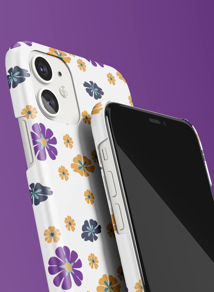 Floral Showers Slim Floral Phone Case Swevenne